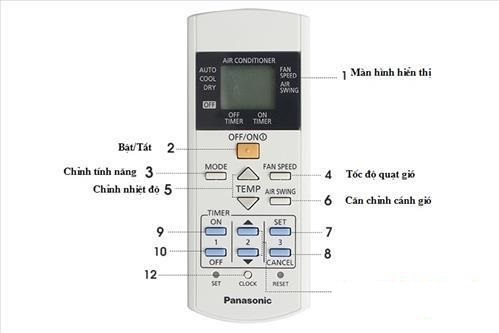 Hướng dẫn sử dụng điều hòa Panasonic chính xác nhất